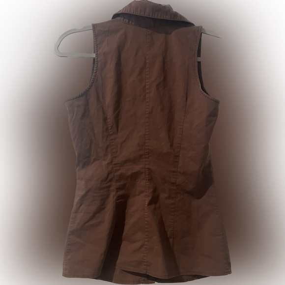 BISOU BISOU Button Down Sleeveless Top 🌵xs - Picture 2 of 5